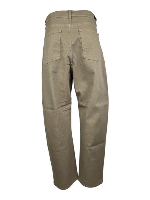pantalone donna baggy nocciola Atelier Cigala's | 29-V06-TDRS11183